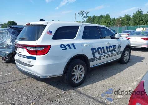 2020 Dodge Durango Pursuit Awd z USA, uszkodzony, nr VIN 1C4RDJFG5LC318902